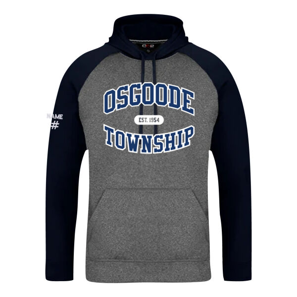 Oakland Unisex Township Twill Hoodie Thumbnail