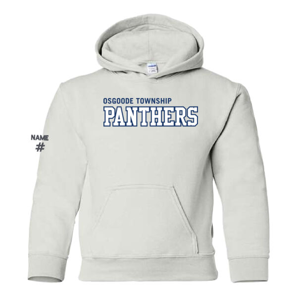 Gildan Youth Panthers Twill Hoodie Thumbnail