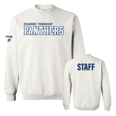 Gildan Unisex Panthers Staff Twill Crewneck Thumbnail