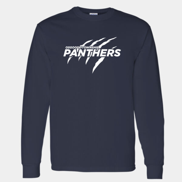Gildan Unisex Panthers Printed Long Sleeve Thumbnail