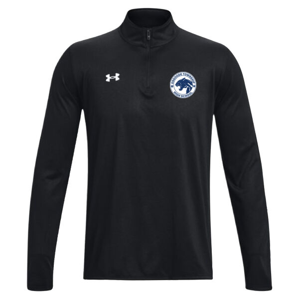 UA Unisex Panthers Emblem Printed Quarter Zip Thumbnail