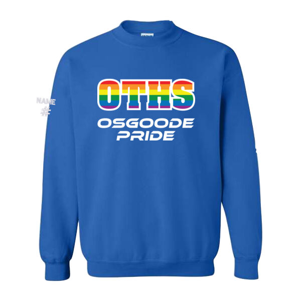 Gildan Unisex OTHS Osgoode Pride Printed Crewneck Thumbnail
