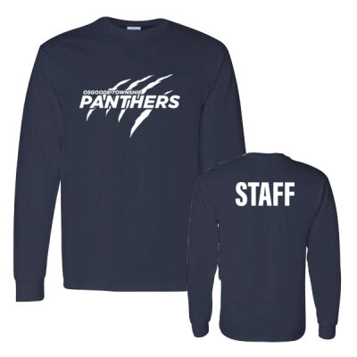 Gildan Unisex Panthers Staff Printed Long Sleeve Thumbnail