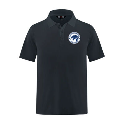 Elite Men's Panther Emblem Printed Polo Thumbnail