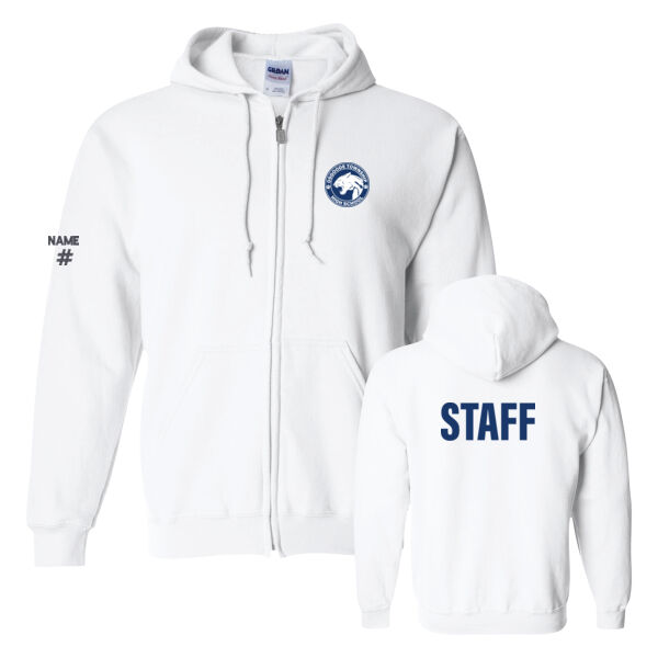 Gildan Unisex Panthers Emblem Staff Printed Full-Zip Thumbnail